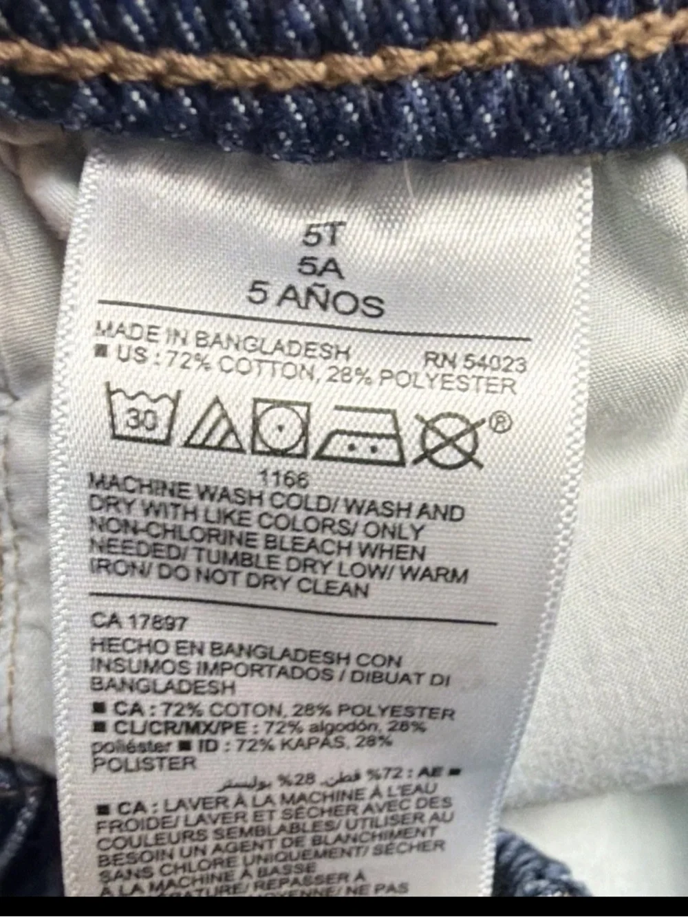 Old Navy classic straight